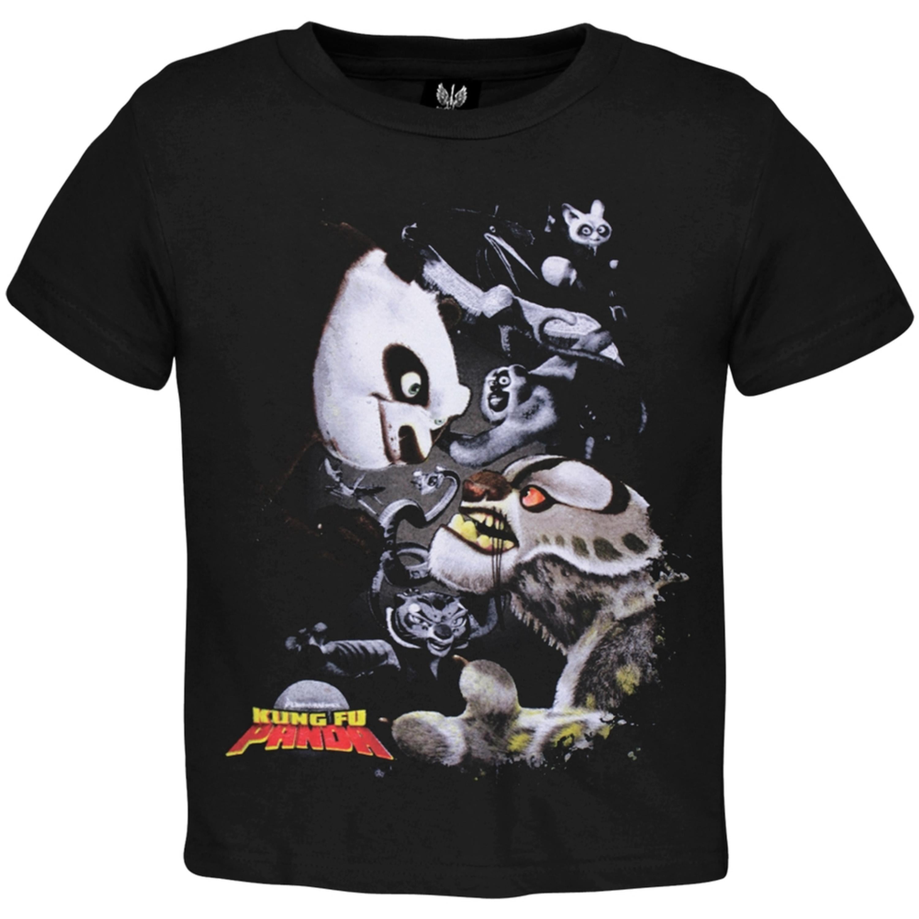 Kung-Fu Panda - Snarl Graphic Juvy T-Shirt - Walmart.com