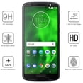 thumbnail image 2 of Tempered Glass Nakedcellphone 9H Hard Clear Screen Protector Guard [Crack Saver] for Motorola Moto G6 (XT1925), 2 of 7