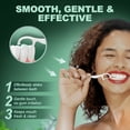 thumbnail image 2 of Dental Floss Picks 300 Count Plant Based Dental Floss Picks Eco Friendly Mint Flavor Tooth Floss, 2 of 6