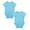 Z04-Sky Blue 2PCS, variant on TBWNWG Unisex Clothes Unisex Baby Solid Baby Bodysuit,2PCS