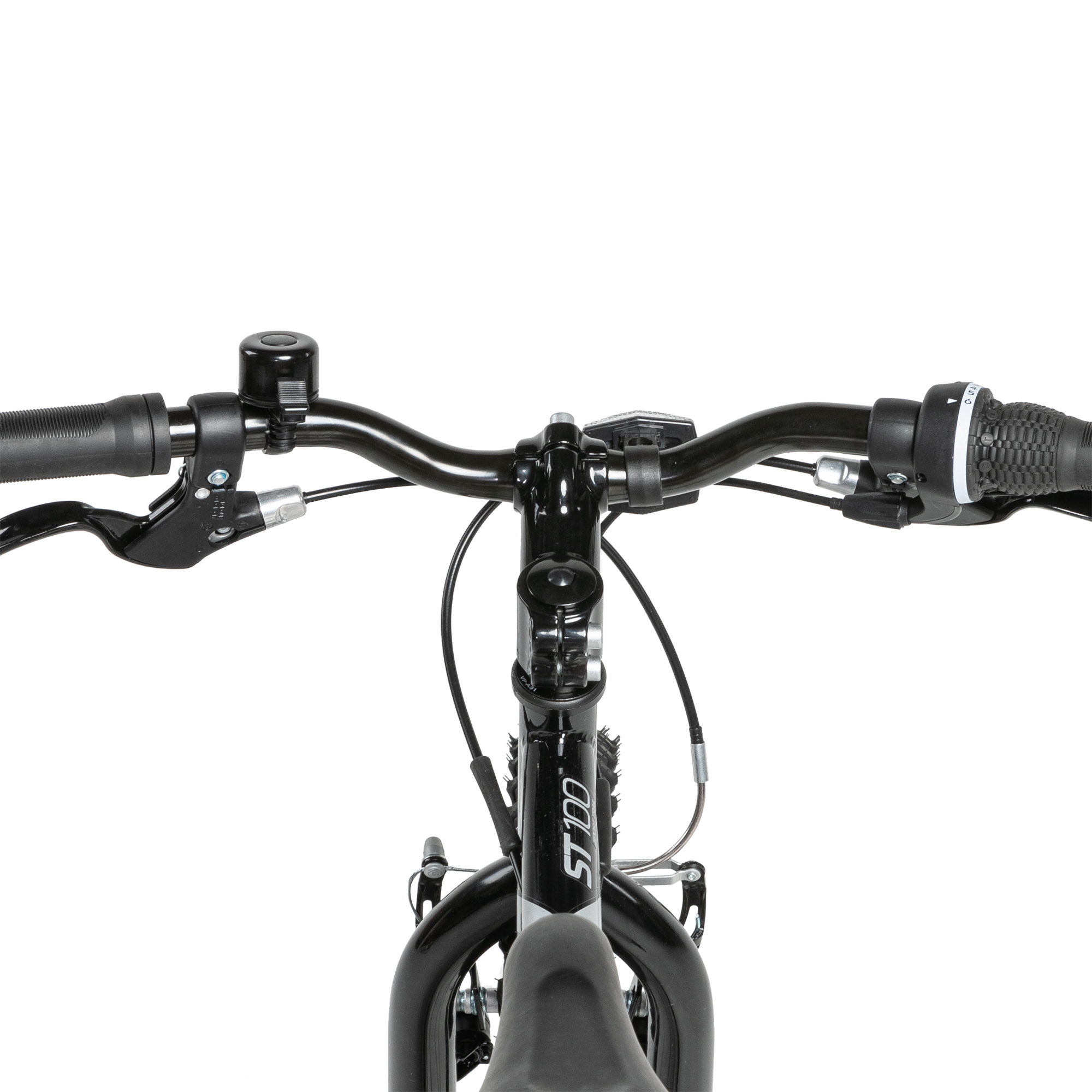 Decathlon Rockrider ST100, Kids Mountain Bike, 24", 4'5" to 4'11", Unisex, Black - image 5 of 10