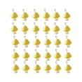 thumbnail image 1 of EeaseMX 30 colgantes de setas de imitación de 12 mm, abalorios de moda, accesorios para hacer joyas DIY, para pendientes y collares (amarillos), 1 of 7