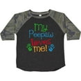 thumbnail image 3 of Inktastic My Peepaw Loves Me Boys or Girls Toddler T-Shirt, 3 of 5