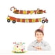 thumbnail image 5 of Cateissary 1 Uds. Conjunto de tarjeta de papel naranja de 16,4 pies, cartel personalizado para fiesta de cumpleaños, cartel para fiesta, Kits de decoración para fiestas Naranja 16.4 pies, 5 of 6