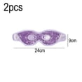 thumbnail image 2 of Paquete de 2 mascarillas de Gel para ojos reutilizables, compresas frías y calientes, terapia ocular, almohadillas de Gel para ojos Spa para hinchazón/ojeras/migraña/alivio del estrés Adepaton BST2000685-2, 2 of 5