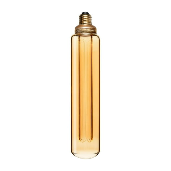 Next Glow T60 Tubular LED Light Bulb 3.5-watts, 2,200K Dimmable Medium Screw (E26) Base - Amber
