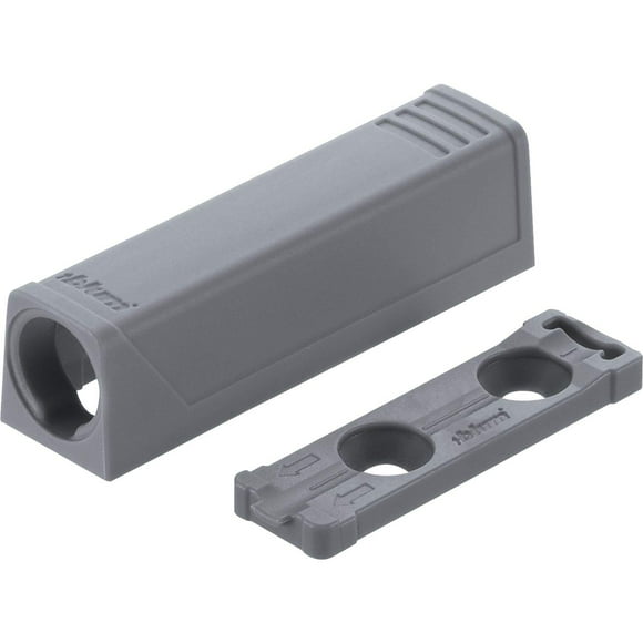 Blum Opening System tip-on with Adaptor Plate for mounting, Pack of 2