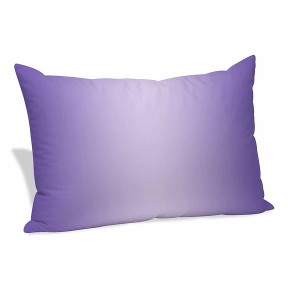 Ombre Pillow Covers 20x30 Inch, Violet Purple Gradient Soft Brushed Throw Pillow Covers with Hidden Zipper Decorative Pillowcase for Bedroom Sofa Couch