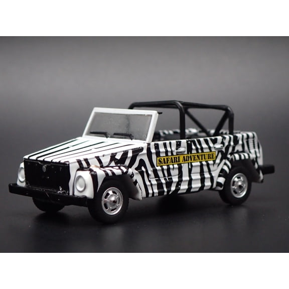 Open Box VOLKSWAGEN THING TYPE 181 WHITE SAFARI 1:64 SCALE COLLECTIBLE DIECAST MODEL CAR