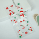 thumbnail image 5 of Cateissary 50 Uds. Bolsas de plástico para galletas y dulces de Navidad, bolsa para envolver regalo de fiesta de celofán Kits de decoración para fiestas muñeco de nieve de navidad, 5 of 6