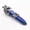 lapis lazuli, variant on 5pcs Gemstone Hexagonal Prism Quartz Crystal Healing Point Pendant Necklace-tiger eye stone