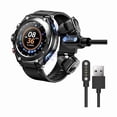 thumbnail image 1 of ccwmincc T92 Smart Watch Charger, Magnetic USB Charging Cable Replacement Charger Cable Compatible with Meet Romance T92 Smart Watch/Desong T92 Smart Watch / T92 Smart Watch (Black), 1 of 1