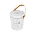 thumbnail image 1 of COM1950s Mini Fish Tank with Filter, Small Desktop Aquarium for Home Office, Portable Water Tank with LED Light and Oxygen Circulation, Clear Plastic Fish Bowl for Living Room Decor, 1 of 6
