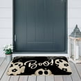 thumbnail image 3 of Halloween Door Mat,Halloween Ghost Boo Outdoor Mats for Front Door,Halloween Indoor Entrance Non-Slip Doormat,Halloween Entryway Welcome Rubber Mats for Front Porch Decor 24" x 16", 3 of 4