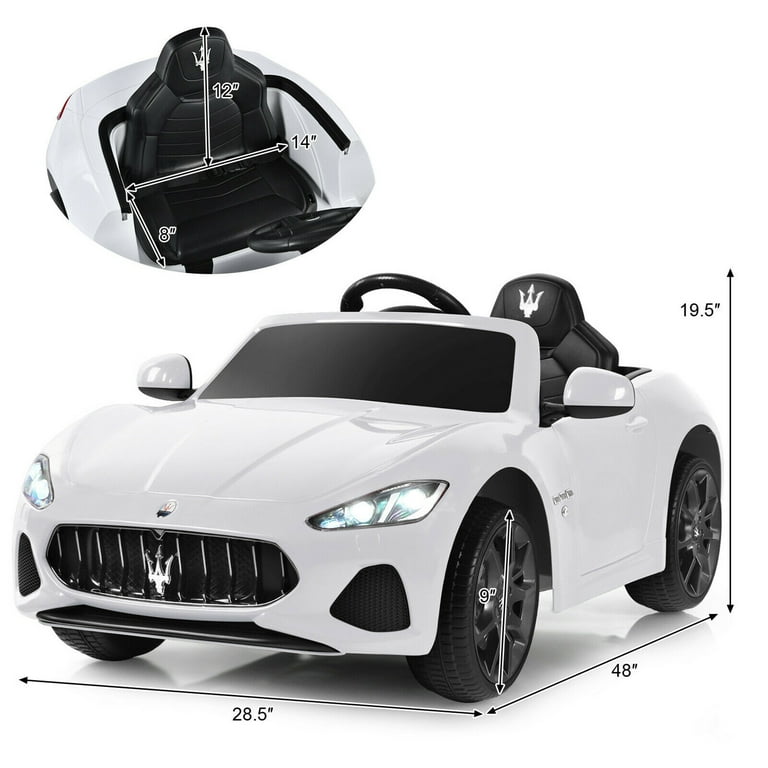 Gymax cheap 12v maserati