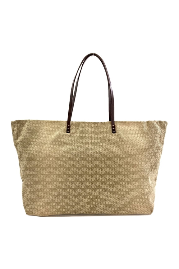 Pre-Owned Fendi Zucchino Tote Bag Canvas Women's FENDI