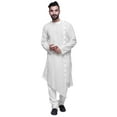 thumbnail image 2 of Atasi Button Down Designer Kurta For Boys Indian Cotton Flex Ethnic Kurta, 2 of 7
