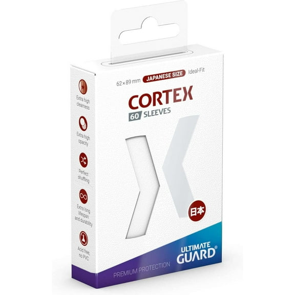 Ultimate Guard Cortex Sleeves  Japanese  Matte  WHITE