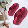thumbnail image 3 of Cloud and Castle Bounce Sandals Thick Sole Platform Slides Sandals Round Toe Slippers for Women, 3 of 6