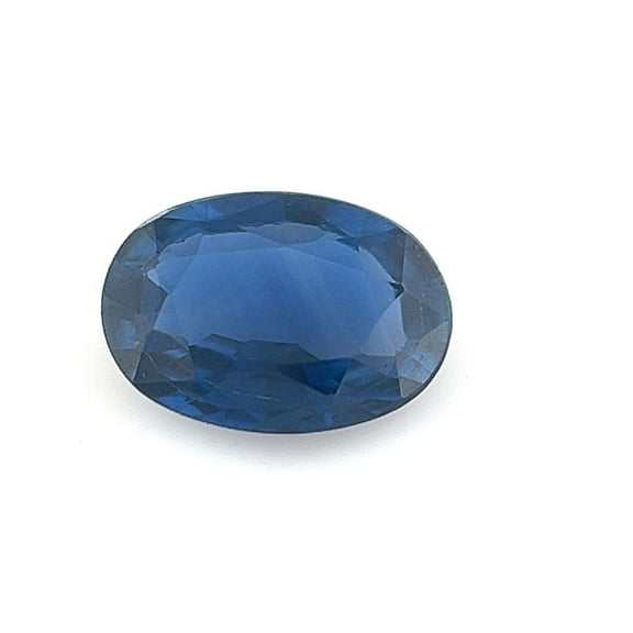 Certified Natural 0.5 Carat Blue Sapphire Oval Shape Mixed Cut 6x4 mm Loose Gemstone September Birthstone
