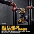 thumbnail image 3 of Llave de impacto inalámbrica DEWALT ATOMIC 20V MAX* 1/2 in DCF921B, 3 of 8