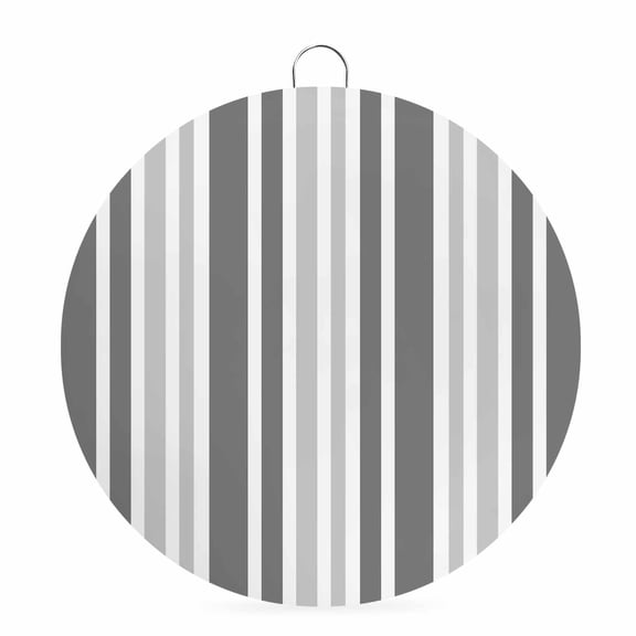Round Metal Signs for Outside Gray Stripes Tin Signs Stainless Steel Hook Welcome Home Sign Plaque Grey Striped Lines Metal Sign for Front Door Porch Indoor Outdoor Hanging Wall Decor Gifts 6 Inch