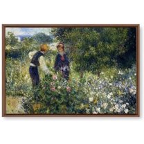 IDEA4WALL Framed Canvas Wall Art for Living Room, Bedroom La Grenouillere by Pierre-Auguste Renoir Canvas Prints for Modern Home Decoration Ready to Hang