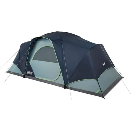 Coleman Skydome 8-Person Camping Tent XL  Blue Nights
