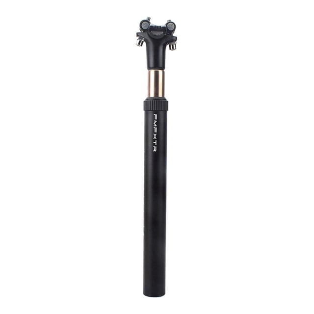 de sillín pensión de bicicleta, poste de amortiguador de 27,2 31,6mm, tubo de soporte de sillín de cuerpo de aluminio ligero, tubo de poste Negro 272 mm Baoblaze Tija de sillín con suspensión de bicicleta