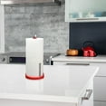thumbnail image 5 of Blue Donuts Enamel Coated Steel Paper Towel Holder (Red), 5 of 7
