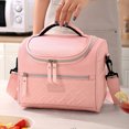 thumbnail image 5 of AUXDIQ 8L Insulated Cooler Bag Leakproof Cooling Tote Thermal Lunch Bag Pink, 5 of 6