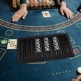 thumbnail image 4 of OULII Black Acrylic Poker Chip Tray for Daily Use with Compact Design and Transparent Display 6.5 x 4.2 Inches, 4 of 8
