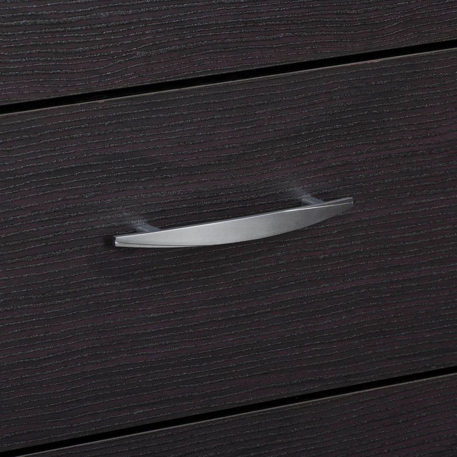 Commode double CorLiving Newport de style milieu de siècle moderne à 8 tiroirs pour adulte avec système anti-basculement