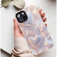thumbnail image 5 of Romantic Heart Design iPhone Case, Compatible with iPhone 11/12/13/14/15/16 (Pro Max/Plus), Soft TPU Case for Valentine’s Day Gifts Women Girls Lovers, 5 of 9