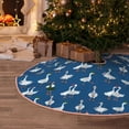 thumbnail image 5 of Fotbe Cartoon Geese With Xmas Pattern Christmas Tree Skirt, Tree Skirts Plush Christmas Decorations, Christmas Tree Skirts Xmas Decorations Holiday Party Decor-30", 5 of 6