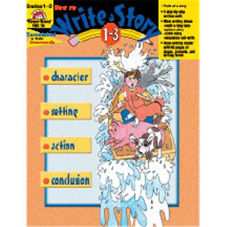 UPC: 0023472007995 | Evan-Moor How to Write a Story Grades 1-3 EMC799
