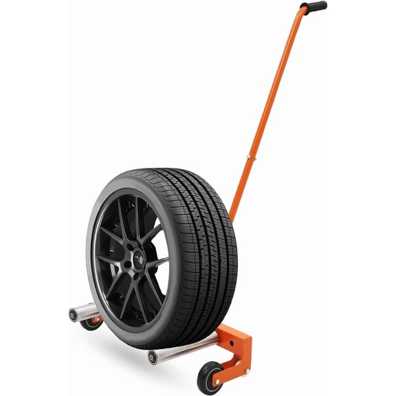 Heavy-Duty Adjustable Tire Wheel Dolly 330 lb Capacity Tire Lift Tool for Truck Car Vehicle Workshop Garage