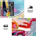 thumbnail image 5 of Graffiti Kitchen Runner Rug Rectangular 15.7"x59" Washable Absorbent - Kitchen Rugs Runner Rugs, 5 of 6