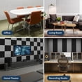 thumbnail image 2 of YIGSECU 12Pcs Acoustic Wall Panels Brick Pattern Peels and Stick Sound Absorbing Panel for Wall Ceiling Acoustic Treatments, 2 of 15