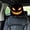 E, variant on Halloween Print Headrest Covers, Scary Face Printing Auto Seat Universal Elastic Models Headrest Protector (A)