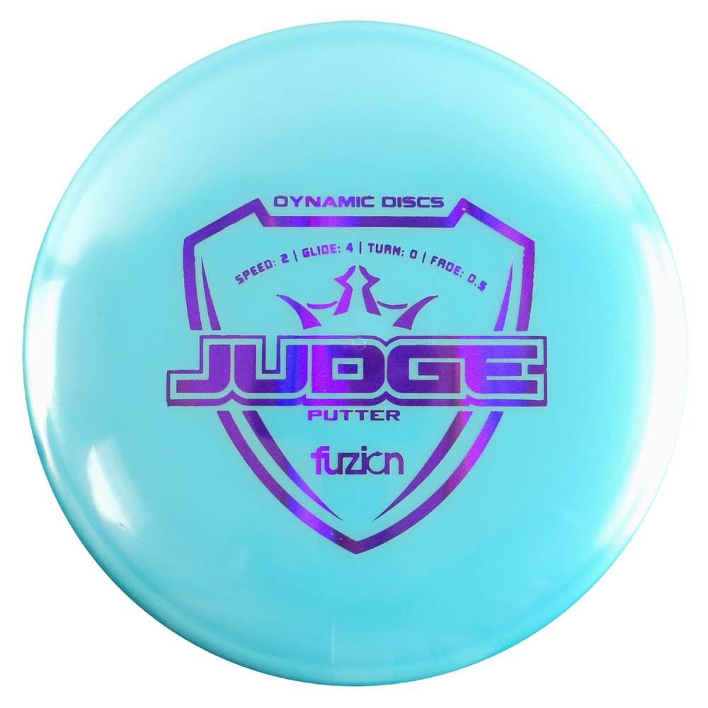 Dynamic Discs Fuzion Judge 170172g Putter Golf Disc [Colors may vary