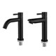 thumbnail image 5 of Wosthever Grifo de lavabo de cocina de un solo frío, grifos firmes para el hogar, grifo de agua resistente al desgaste, accesorio de lavado, Accesorios de baño Negro Derecho, 5 of 6