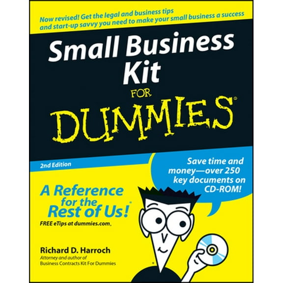 Pre-Owned Small Business Kit for Dummies [With CDROM] (Paperback) 0764559842 9780764559846