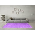 thumbnail image 3 of Ahgly Company Indoor Rectangle Abstract Purple Contemporary Area Rugs, 8' x 12', 3 of 4