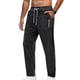 thumbnail image 2 of Ceisia Men Flannel Warm Sleep Pants Adjustable Drawstring Home Pants Casual Gift Outdoor Lounge Trousers, 2 of 9