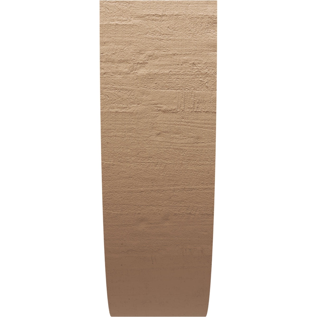 4"W x 8"D x 12"H Classic Durham Rough Cedar Woodgrain TimberThane Corbel, Primed Tan