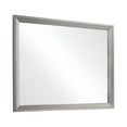 thumbnail image 6 of Maklaine 4-piece Wood Queen Panel Bedroom Set in Metallic and Silver, 6 of 13