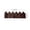 Coffee, variant on Decorative Garden Fence 23 Inch, Picket Edging for Lawns, Modular Plastic Border for Flowerbeds & Walkways, Outdoor Landscaping Decor