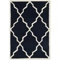 thumbnail image 2 of SAFAVIEH Chatham CHT940J Handmade Dark Blue Rug, 2 of 10