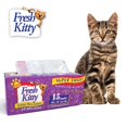 thumbnail image 1 of Forros para cajas de arena Fresh Kitty, 15 unidades, con aroma a Jumbo, 1 of 6